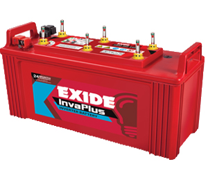 Exide InvaPlus 180 Ah inverter Battery for home UPS IP1800  